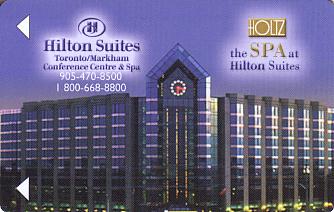 Hotel Keycard Hilton Toronto Canada Front