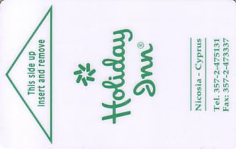 Hotel Keycard Holiday Inn Nicosia Cyprus Front