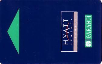 Hotel Keycard Hyatt Istanbul Turkey Front