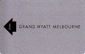 Hotel Keycard Hyatt Melbourne Australia Front