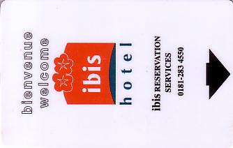 Hotel Keycard Ibis Generic Front