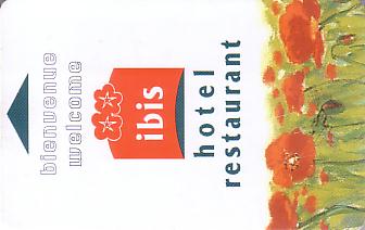 Hotel Keycard Ibis Generic Front