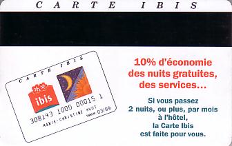 Hotel Keycard Ibis Generic Back