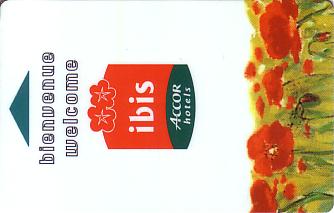 Hotel Keycard Ibis Generic Front