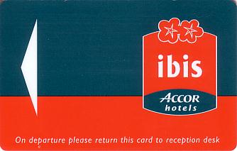 Hotel Keycard Ibis  Australia Front