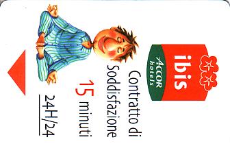 Hotel Keycard Ibis Cremona Italy Front