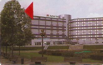 Hotel Keycard Ibis Paris France Front