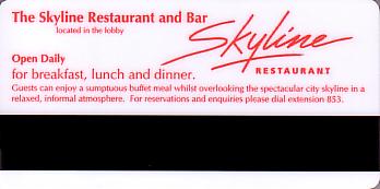 Hotel Keycard Ibis Sydney Australia Back
