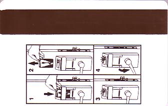 Hotel Keycard Ibis Vienna Austria Back