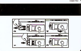 Hotel Keycard Ibis Vienna Austria Back