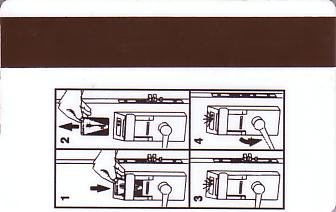 Hotel Keycard Ibis Vienna Austria Back