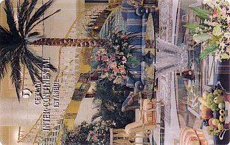 Hotel Keycard Inter-Continental Istanbul Turkey Front