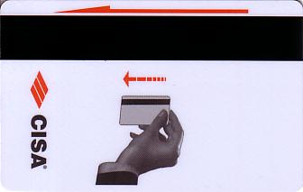 Hotel Keycard Inter-Continental Istanbul Turkey Back