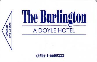 Hotel Keycard Jurys Doyle Generic Front