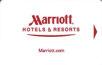 Hotel Keycard Marriott Generic Front