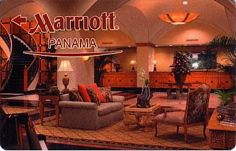 Hotel Keycard Marriott  Panama Front
