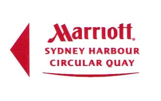 Hotel Keycard Marriott Sydney Australia Front