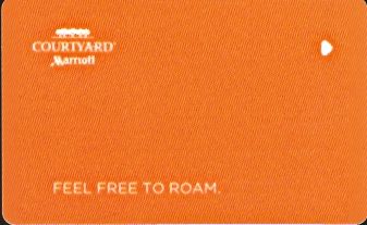 Hotel Keycard Marriott - Courtyard Generic Front