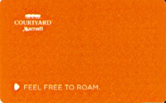 Hotel Keycard Marriott - Courtyard Generic Front