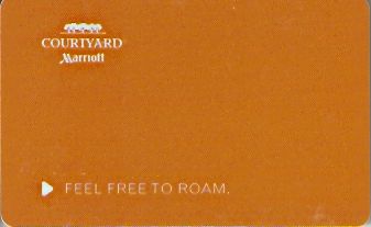 Hotel Keycard Marriott - Courtyard Generic Front