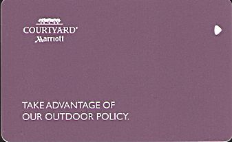 Hotel Keycard Marriott - Courtyard Generic Front