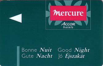 Hotel Keycard Mercure Generic Front