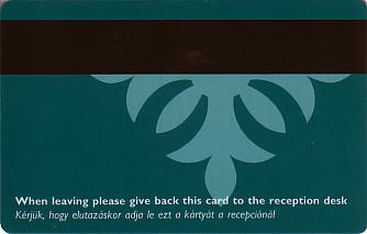 Hotel Keycard Mercure Generic Back