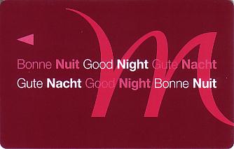 Hotel Keycard Mercure Generic Front