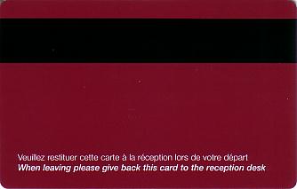 Hotel Keycard Mercure Generic Back