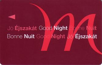 Hotel Keycard Mercure Generic Front