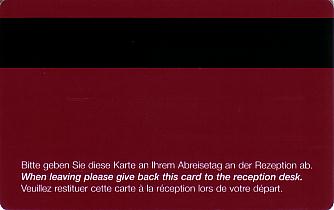 Hotel Keycard Mercure Generic Back