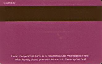 Hotel Keycard Mercure Generic Back