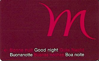 Hotel Keycard Mercure Generic Front