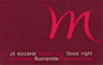 Hotel Keycard Mercure Generic Front