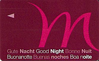Hotel Keycard Mercure Generic Front