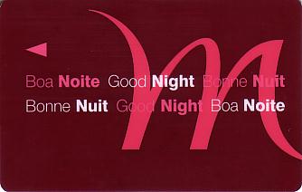 Hotel Keycard Mercure  Brazil Front