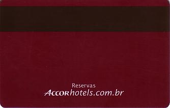 Hotel Keycard Mercure  Brazil Back