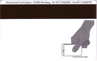 Hotel Keycard Mercure Potsdam Germany Back