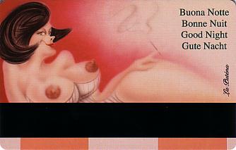 Hotel Keycard Mercure Rimini Italy Back