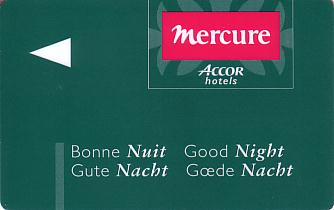 Hotel Keycard Mercure Rouen France Front
