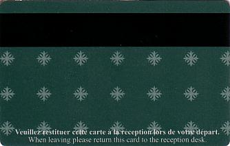 Hotel Keycard Mercure Warsaw Poland Back