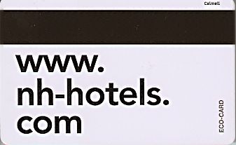 Hotel Keycard NH Hotels Generic Back