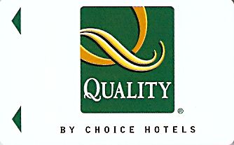 Hotel Keycard Quality Inn & Suites Generic Front