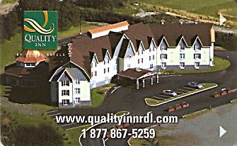 Hotel Keycard Quality Inn & Suites Riviere-du-Loup Canada Front