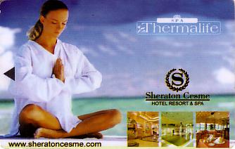 Hotel Keycard Sheraton Izmir Turkey Front