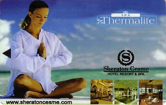 Hotel Keycard Sheraton Izmir Turkey Front