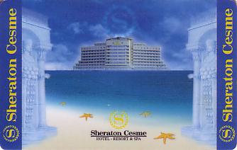 Hotel Keycard Sheraton Izmir Turkey Front