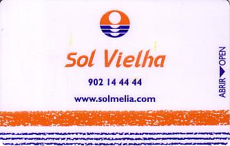 Hotel Keycard Sol Melia - Sol Inn Vielha  Front