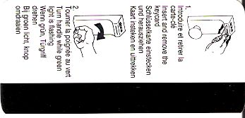 Hotel Keycard Steigenberger The Hague Netherlands Back