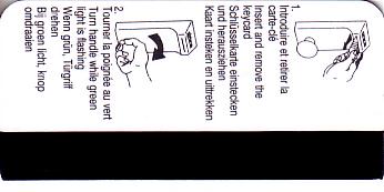 Hotel Keycard Steigenberger The Hague Netherlands Back